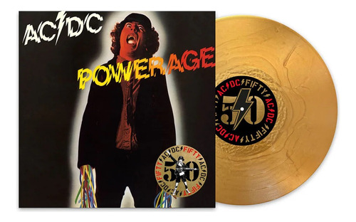 Ac/dc Powerage Vinilo 50th Anniversary Lp Nuevo 