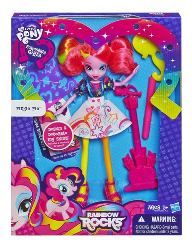 Equestria Girls My Little Pony Pinkie Pie Rainbow Rocks