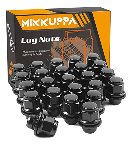 24pcs M12x1.25 Lug Nuts - 1.47 Inch 13/16 Hex Oem Mag W...