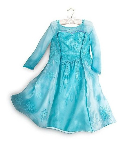 Disney Frozen Elsa Costume Para Niñas Talla 3 Azul