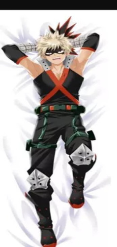 Dakimakura Bakugo Boku No Hero Rellena 1 Vista 64x22 Cm Ml7