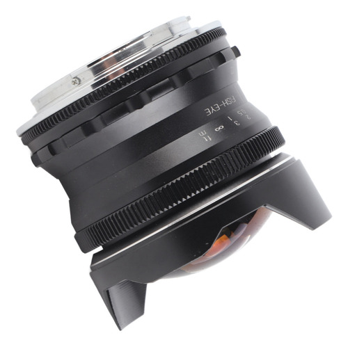 Lente F2.8 Fisheye De 7,5 Mm, Grande Angular, Fixada Manualm