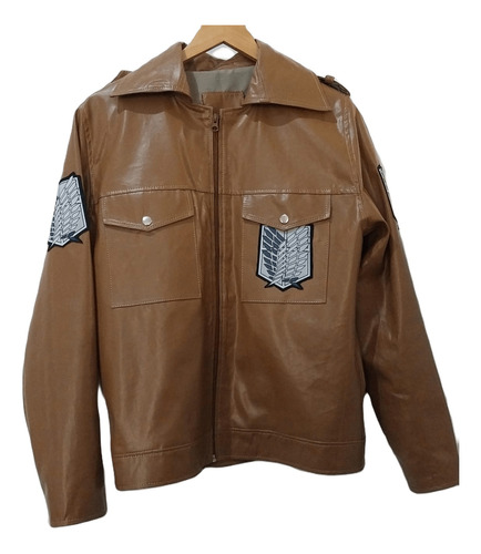 Campera Simil Cuero Attack On Titan Shingeki No Kyojin Besid