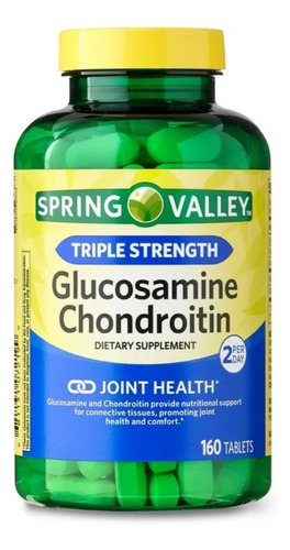 Glucosamine Chondroitin Spring Valley - 160 Tablets