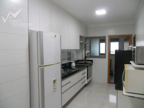 Imagem 1 de 30 de Apartamento Com 3 Dorms, Canto Do Forte, Praia Grande - R$ 990.000,00, 130m² - Codigo: 325 - V325