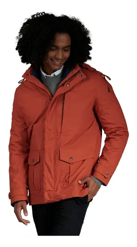 Chamarra parka hombre 2025