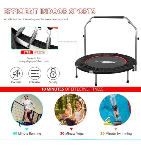 Imagen 3 de 4 de Trampolin 40 PLG Con Agarre