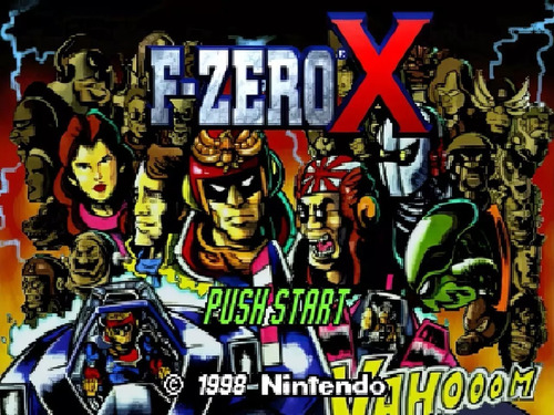 F-zero X N64 Estándar Físico