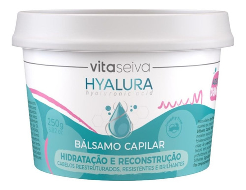 Kit Lançamento Hyalura Vita Seiva Hidratação E Recosntrução