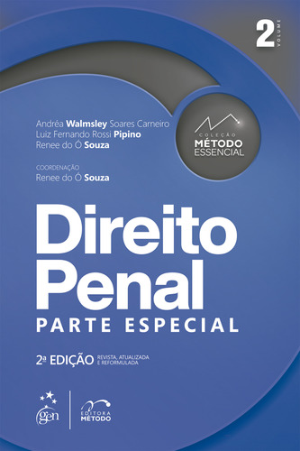 Livro Coleção Método Essencial - Direito Penal - Parte Espec