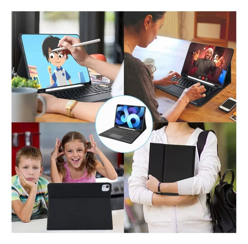 Funda Con Teclado Español Touchpad Para iPad 11th A16 2025