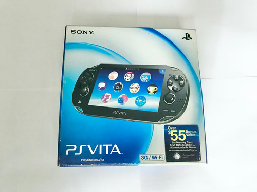 Ps Vita Original (con Cargador, Memoria Y Caja Original) (Usado)