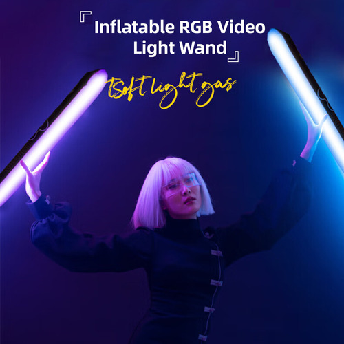 Varita Inflable Para Fotografía Aparo Ht-12c Rgb, 12 W