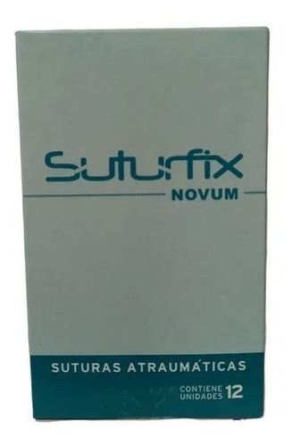 Sutura De Seda Negra Trenzada Suturfix X12 Uni Odontologia