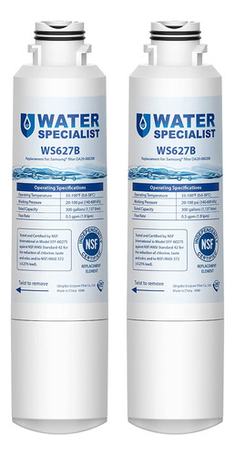 Waterspecialist Dab Repuesto Para Filtro De Agua Samsung ...
