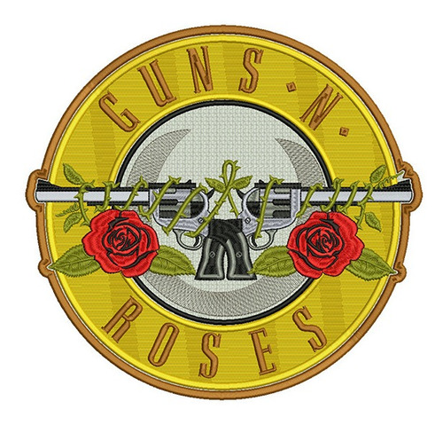 667 Parche Bordado Guns N' Roses