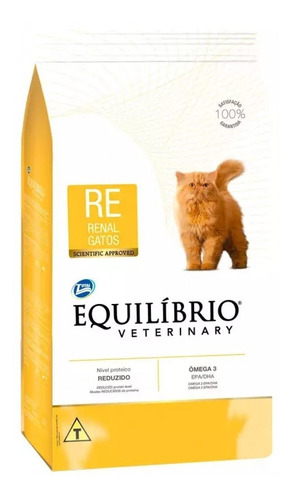 Ração Equilíbrio Veterinary Renal Gatos 0,5 Kg