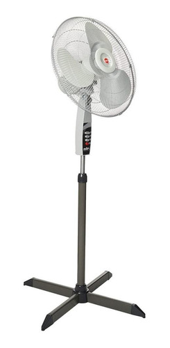 Imagen 2 de 2 de Ventilador de pie Man VPG-0018 gris con 3 aspas de plástico, 18" de diámetro 127 V