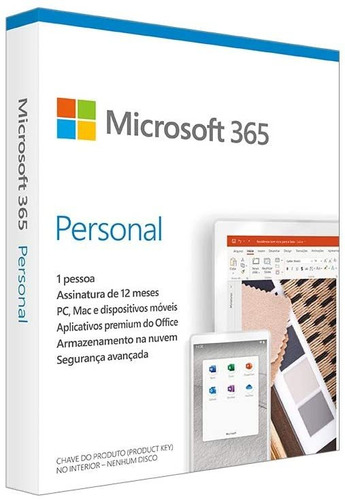 Microsoft 365 Personal Anual P/ Word, Excel Powerpoint Skype