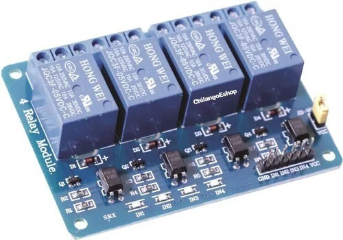 870-322 Modulo Con 4 Relevadores Arduino