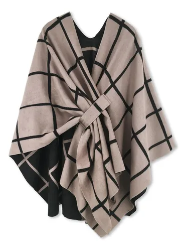Moss Rose Womens Travel Gift Shawl Wrap Poncho Ruana Cape