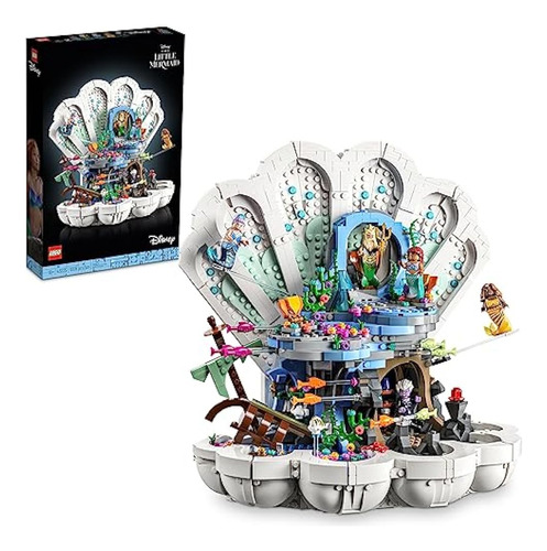 Lego Disney La Sirenita Royal Clamshell 43225 Juego De Const