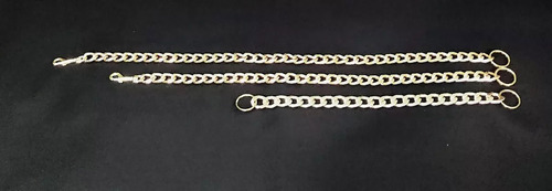 Cadena Collar Decorativo De Aluminio Para Perro Tallas S M L