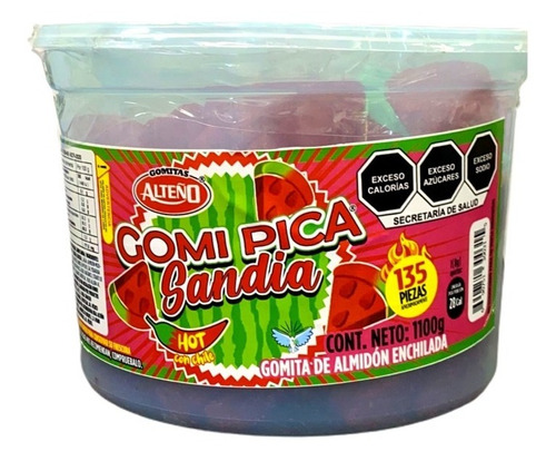 Gomitas Enchiladas De Sandia Para Michelada 1.1 Kg