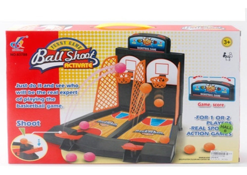 Juego De Mesa Mini Basquet Shoot Ball 1323224