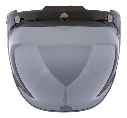 Visor De Casco 3-snap Bubble Protección Demonstable