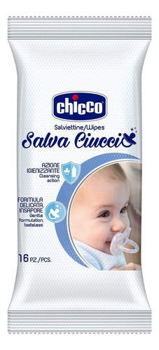 Chicco Paq De 3 Toallitas De Limpieza Para Chupones 48 Pieza