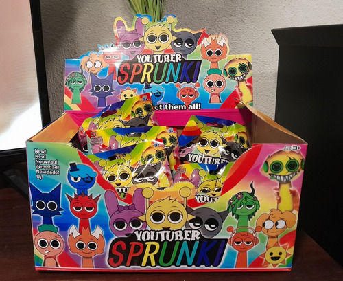 10 Figura De Sprunki Sobre Sorpresa Coleccionables