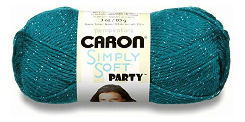 Caron Simply Soft Hilo Para Fiesta, Calibre 4, Tamaño