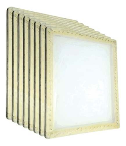 8 Marcos Madera (1 1/2 De Pulgada) Malla 55 Y 62, 50x60 Cm