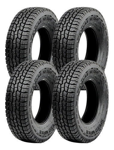 Kit de 4 pneus Speedmax Pneu de SUV/Caminhonete SL369 A/T 265/65R18 114 - 1180 kg114x T