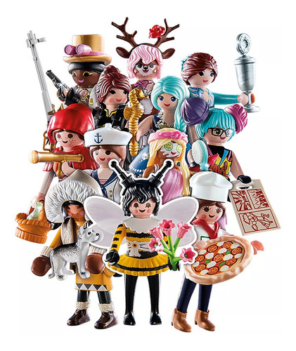 Playmobil Series 22 Girls Set De 4 Figuras