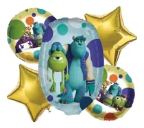 Comprar Set 5 Globos Monsters University Decoración Fiesta Infantil 
