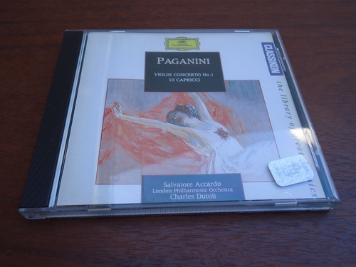Paganini - Violin Concerto N°1 - 10 Capricci - Cd Nacional