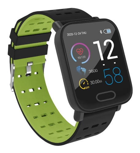 Reloj Smartwatch Microlab Isport Space Verde