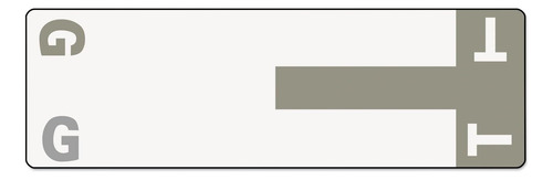 Etiquetas Codificadas Por Color Alphaz Ncc, Letras G&am...