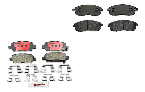 Jgo Balatas Del+tras Brembo Nissan Juke 14-17