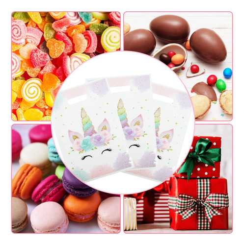 Bolsas De Regalo De Unicornios Para Cumpleaños, 30 Unidades