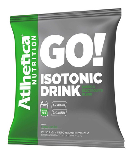 Isotonic Drink Endurance  900g Refil Lima Limão - Atlhetica