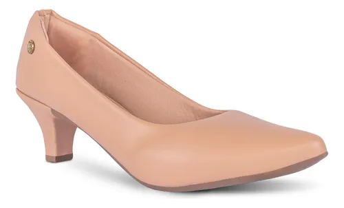 Sapato Scarpin Feminino Saltinho Fino M dio Leve A2.29 Full