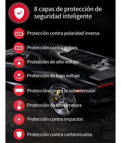 Inversor De Corriente Auto Portátil 1500w Dc 12v A Ac 110v