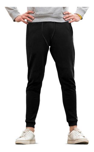 Calça Moletom Estilo Jogger Frio Inverno Com Bolso Ogochi