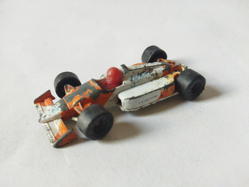 Matchbox Racing Naranja Blanco F1 1988