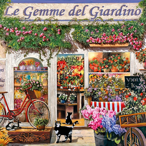 Cherry Pazzi Puzzle 1000 Pzs - Le Gemme Del Giardino