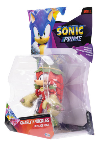 Figura Coleccionable Knucles The Dread 5 Sonic Prime (Usado)