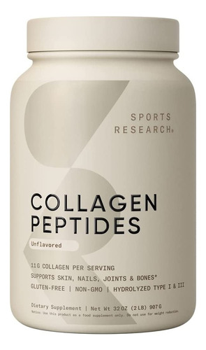 Sports Research Collagen Peptides Powder - g a $564
